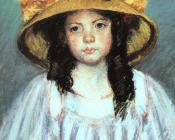 玛丽 史帝文森 卡萨特 : 戴大帽子的女孩